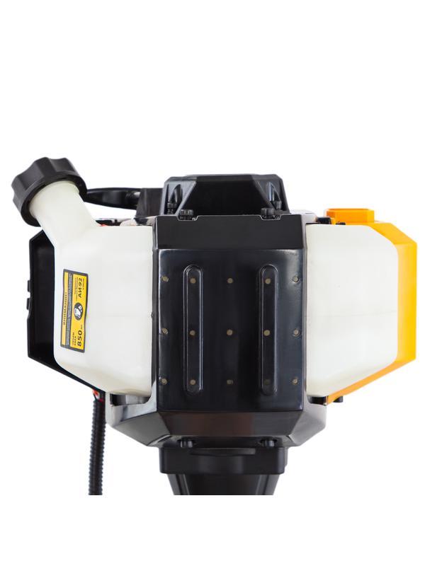 Триммер бензиновый DR-52, 52 см3, неразъемная штанга, состоит из 2 частей Denzel