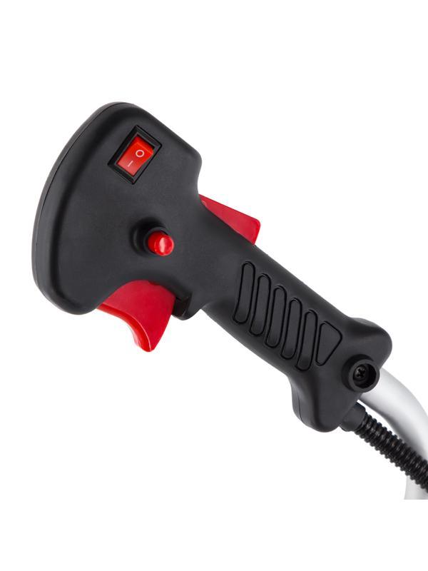 Триммер бензиновый DR-52, 52 см3, неразъемная штанга, состоит из 2 частей Denzel