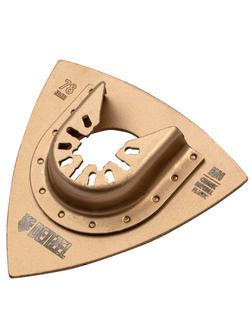 Насадка для МФИ шлифовальная дельтавидная, HM, по плитке и дереву, 78 мм Denzel