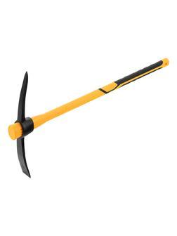 Кирка 2000 г, узкая, фиберглассовая обрезиненная рукоятка 900 мм// Denzel