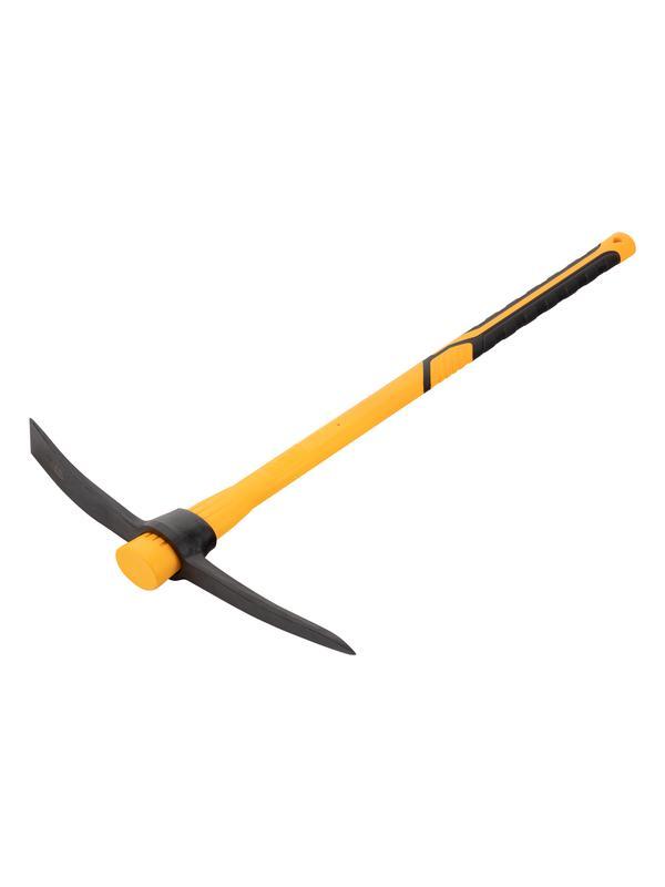 Кирка 2000 г, узкая, фиберглассовая обрезиненная рукоятка 900 мм// Denzel