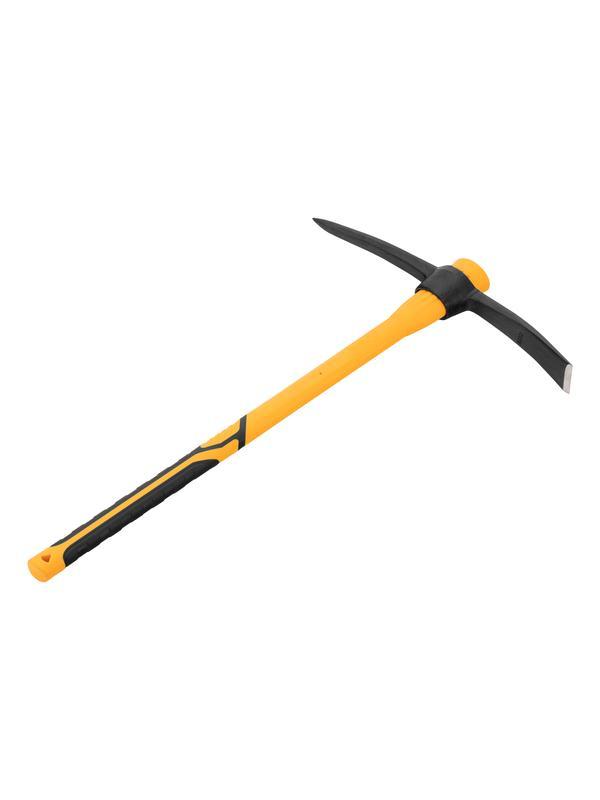 Кирка 2000 г, узкая, фиберглассовая обрезиненная рукоятка 900 мм// Denzel