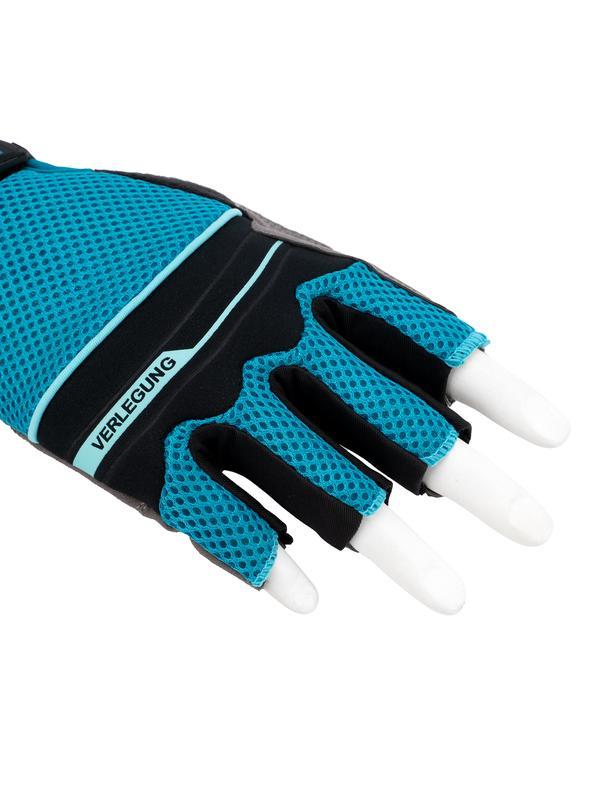 Перчатки комбинированные облегченные, открытые пальцы, AKTIV, размер L (9) Gross