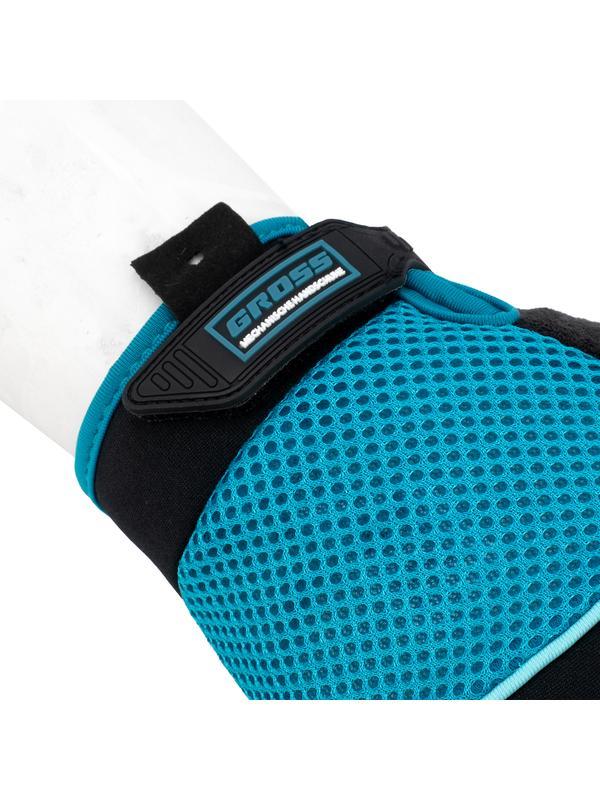 Перчатки комбинированные облегченные, открытые пальцы, AKTIV, размер L (9) Gross