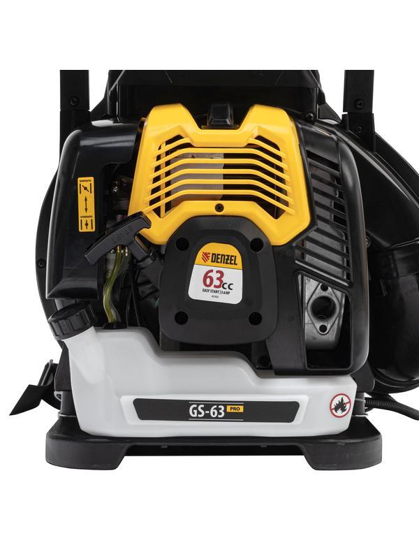 Опрыскиватель бензиновый GS-63-PRO, 63 см3, бак 25 л Denzel