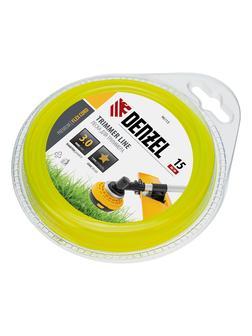 Леска для триммера, звезда 3 мм х 15 м, блистер Flex cord Denzel