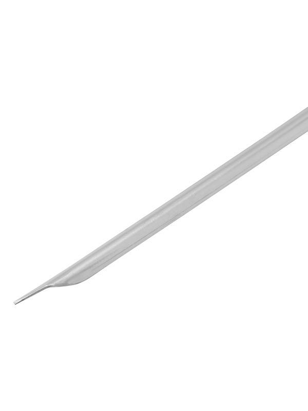 Шампур угловой, 600 x 12 x 1,5 мм, с цельной деревянной рукояткой, нержавеющая сталь, Camping Palisad