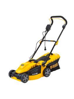 Газонокосилка электрическая GM-1600, 1600 Вт, ширина 36 см, 3 уровя, травосборник 35 л. Denzel