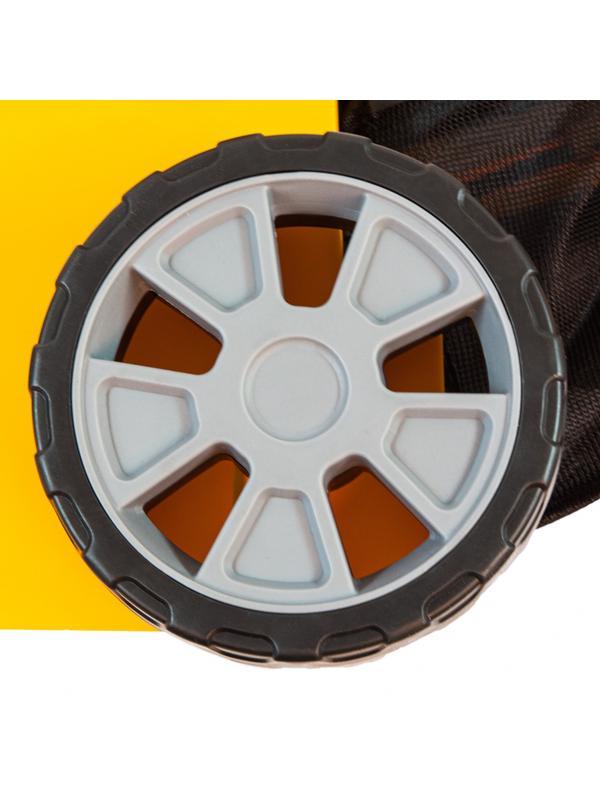 Газонокосилка электрическая GM-1600, 1600 Вт, ширина 36 см, 3 уровя, травосборник 35 л. Denzel