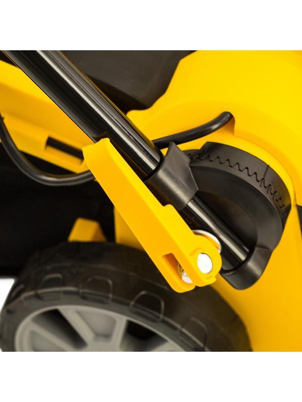 Газонокосилка электрическая GM-1600, 1600 Вт, ширина 36 см, 3 уровя, травосборник 35 л. Denzel