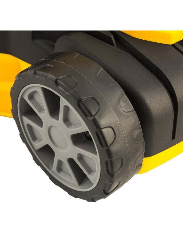 Газонокосилка электрическая GM-1600, 1600 Вт, ширина 36 см, 3 уровя, травосборник 35 л. Denzel