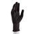 Перчатки трикотажные с черным полиуретановым покрытием, размер L, 15 класс вязки Сибртех