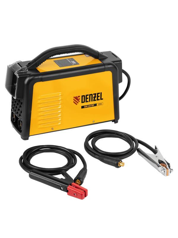Аппарат инвертор. дуговой сварки SDM-220 Top, 220 А, ПВ 60% кейс// Denzel