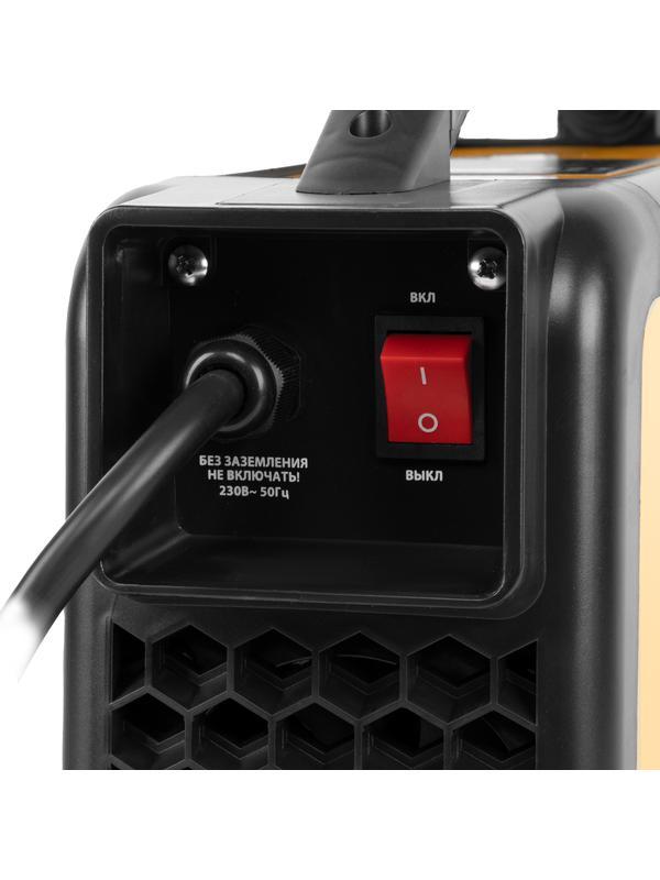 Аппарат инвертор. дуговой сварки SDM-220 Top, 220 А, ПВ 60% кейс// Denzel