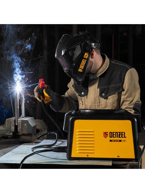 Аппарат инвертор. дуговой сварки SDM-220 Top, 220 А, ПВ 60% кейс// Denzel