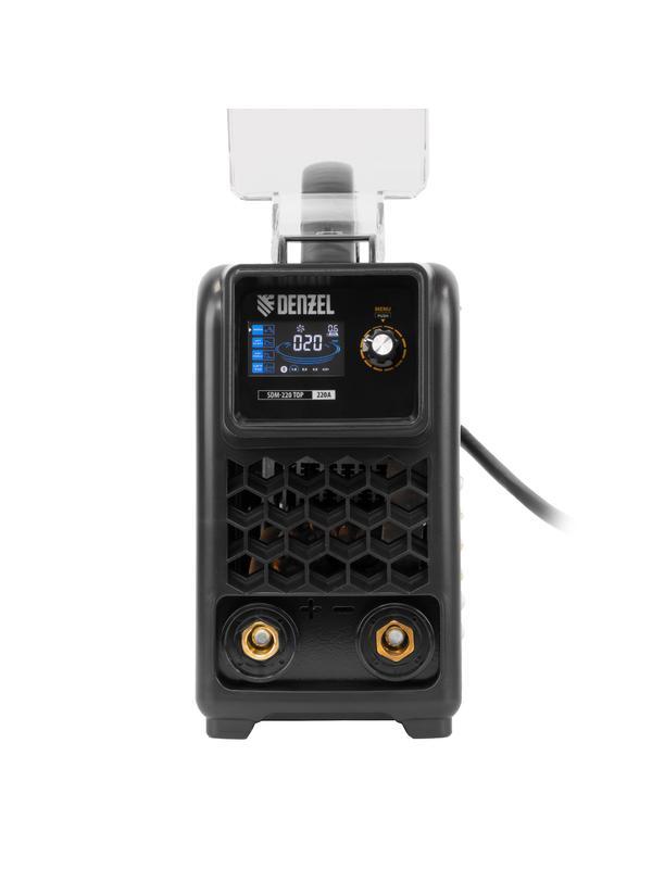 Аппарат инвертор. дуговой сварки SDM-220 Top, 220 А, ПВ 60% кейс// Denzel