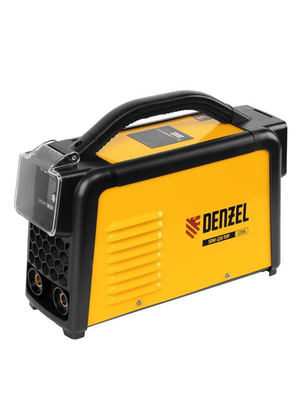 Аппарат инвертор. дуговой сварки SDM-220 Top, 220 А, ПВ 60% кейс// Denzel