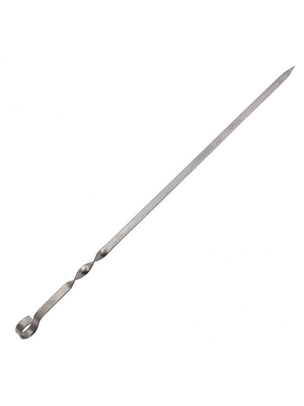 Шампур плоский, 600 х 12 х 2 мм, нержавеющая сталь, Camping Palisad