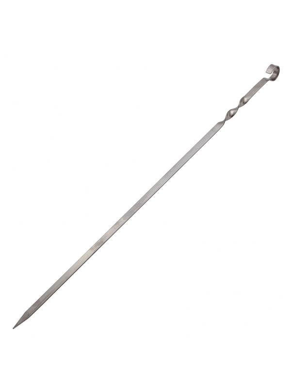 Шампур плоский, 600 х 12 х 2 мм, нержавеющая сталь, Camping Palisad