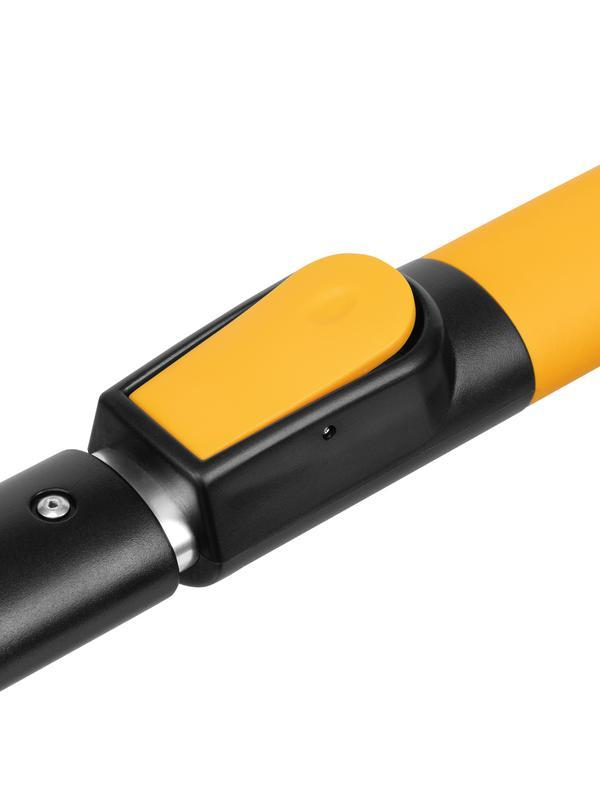 Щетка-сметка со скребком, телескоп, поворотная голова, водосгон 950-1320 мм Denzel