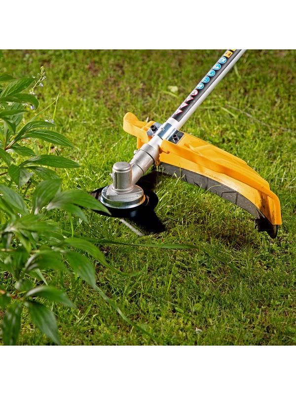 Триммер электрический TE-1400, 1400 Вт, 420 мм, катушка + диск, разборная штанга Denzel