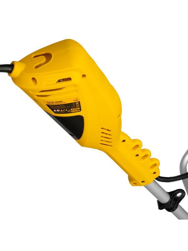 Триммер электрический TE-1400, 1400 Вт, 420 мм, катушка + диск, разборная штанга Denzel