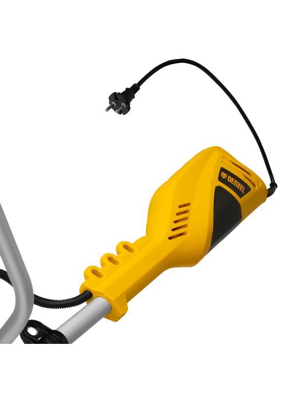 Триммер электрический TE-1400, 1400 Вт, 420 мм, катушка + диск, разборная штанга Denzel