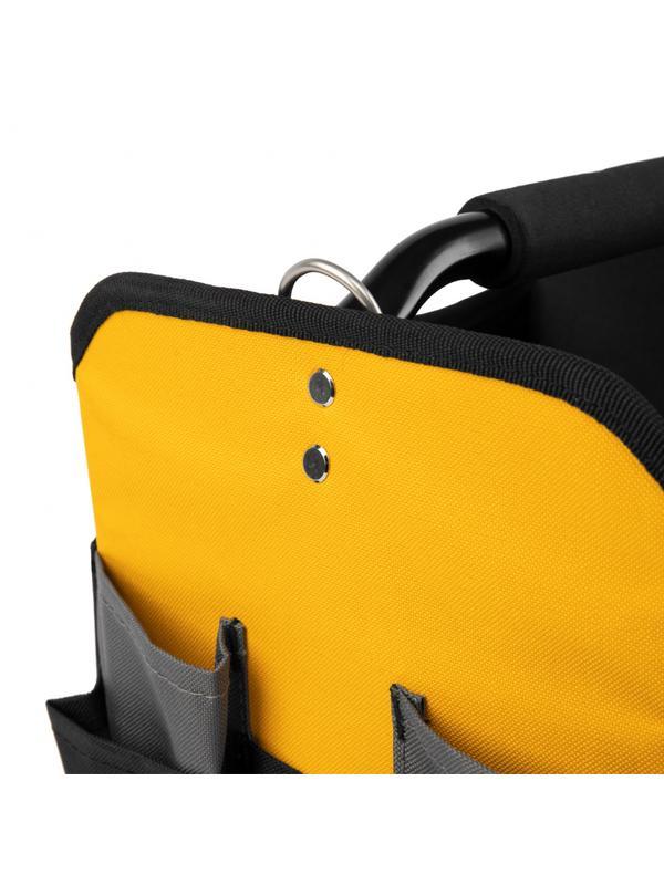 Переноска для инструмента, 260х240х300 мм, 22 кармана, наплечный ремень// Denzel