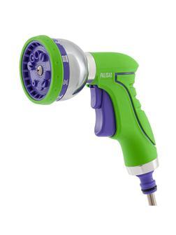 Пистолет-распылитель, 9 режимов полива, металлический корпус Palisad