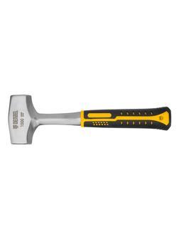 Кувалда 1 кг, цельнометаллическая, двухкомпонентная рукоятка Denzel