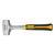 Кувалда 1 кг, цельнометаллическая, двухкомпонентная рукоятка Denzel