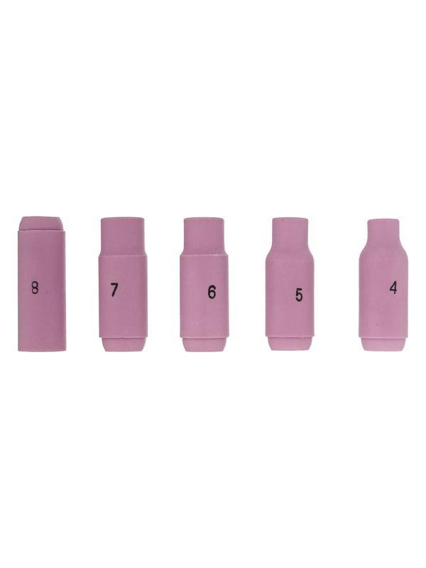 Набор керамических сопел № 4, 5, 6, 7, 8 Denzel