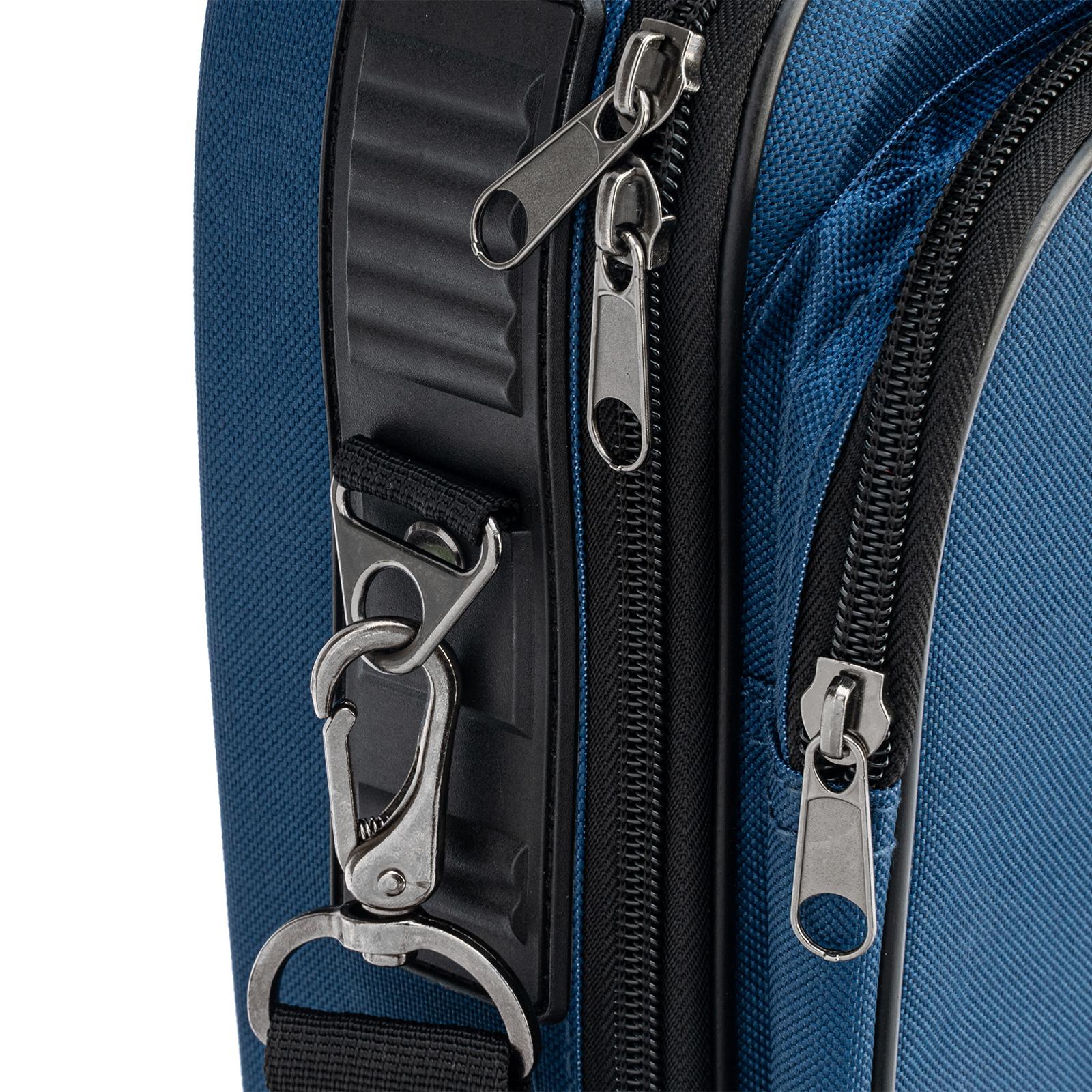 Кейс монтера, 365х300х110 мм, 10 карманов, наплечный ремень Сибртех