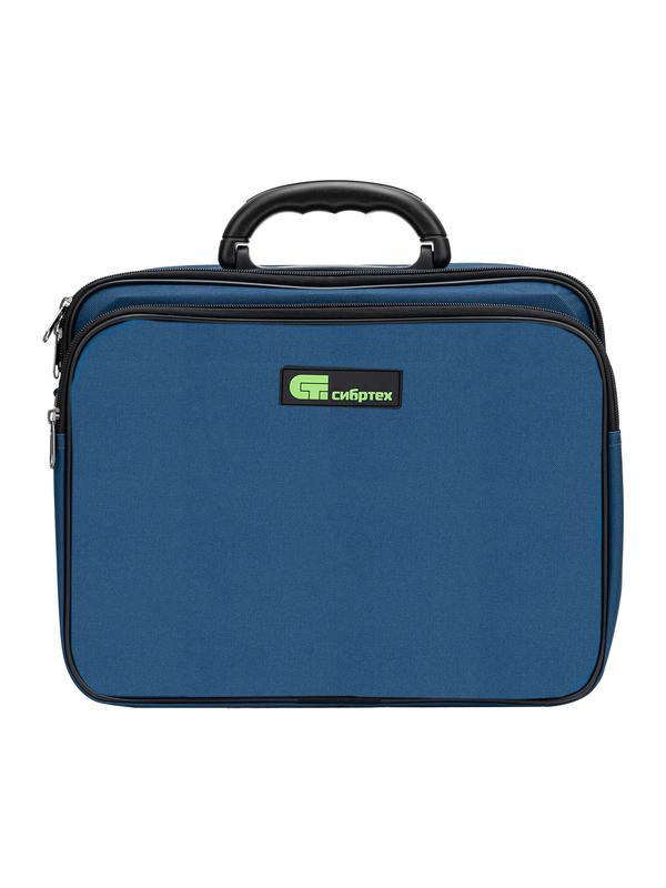 Кейс монтера, 365х300х110 мм, 10 карманов, наплечный ремень Сибртех