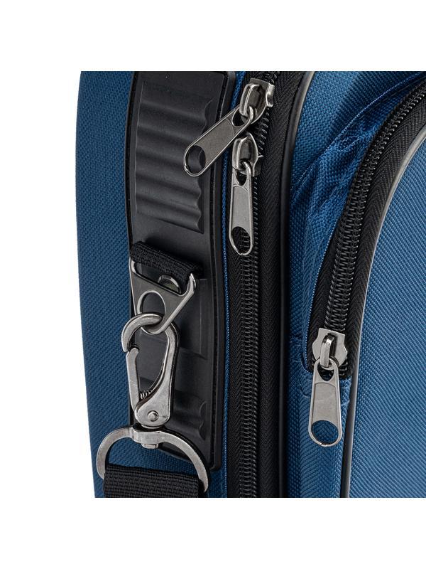 Кейс монтера, 365х300х110 мм, 10 карманов, наплечный ремень Сибртех