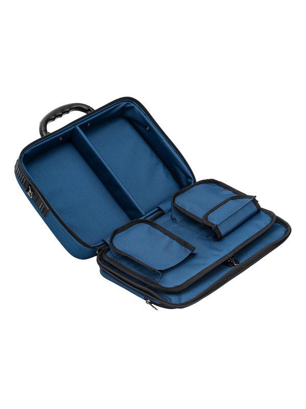 Кейс монтера, 365х300х110 мм, 10 карманов, наплечный ремень Сибртех