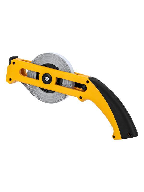 Рулетка геодезическая 30 м х 13 мм, открытый корпус, металлическая лента Denzel