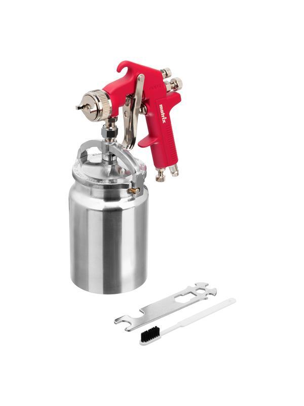 Краскораспылитель HP пневмат. с нижним бачком V= 1 л, сопло диаметром 1.8 мм// Matrix
