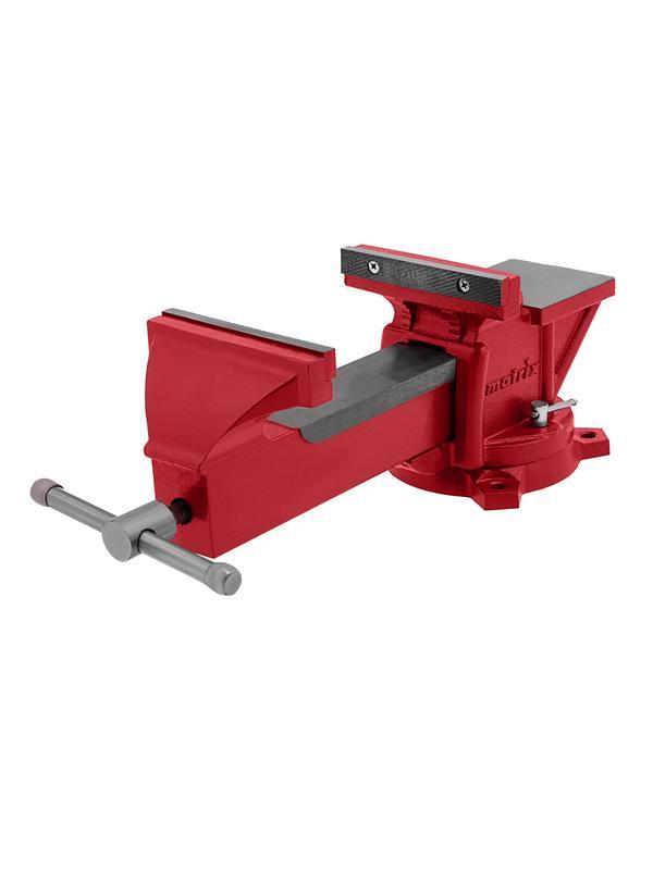Тиски слесарные, 150 мм, поворотные, с наковальней// Matrix