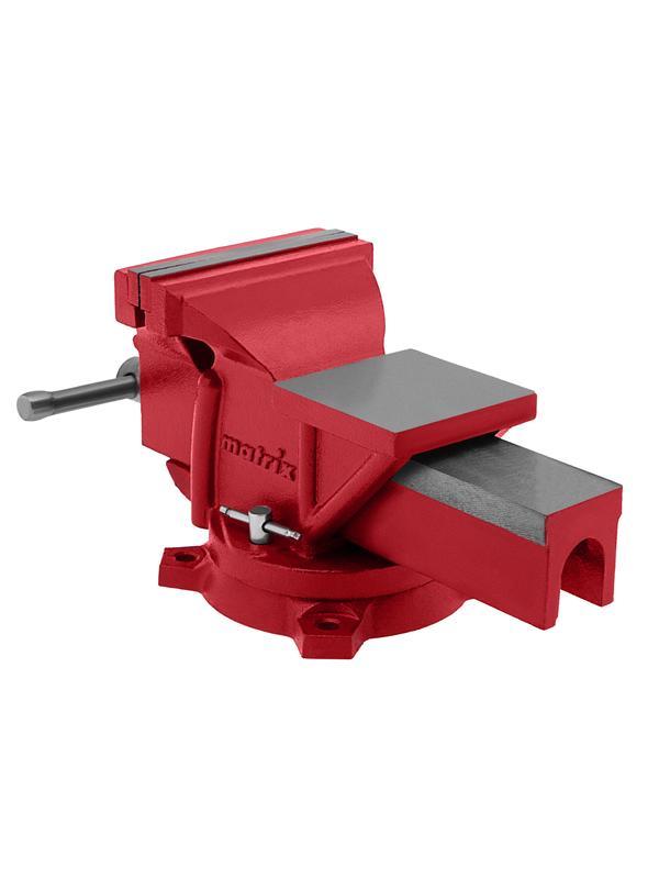 Тиски слесарные, 150 мм, поворотные, с наковальней// Matrix