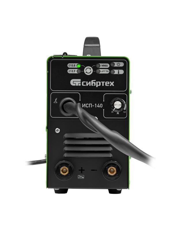 Аппарат инвертор. полуавтомат. сварки ИСП-140, 140 А, ПВ 60%// Сибртех
