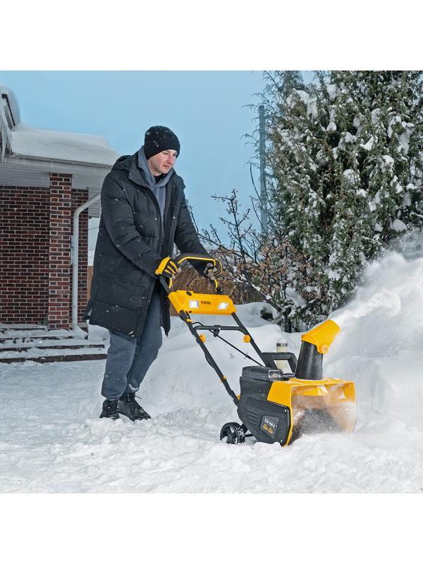 Снегоуборочная машина аккумуляторная, ESB-460-0, Li-Ion, 36В Denzel