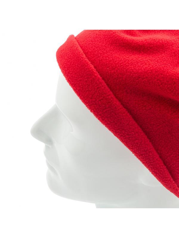 Шапка из флиса для взрослых, размер 58-59, красная Россия Сибртех