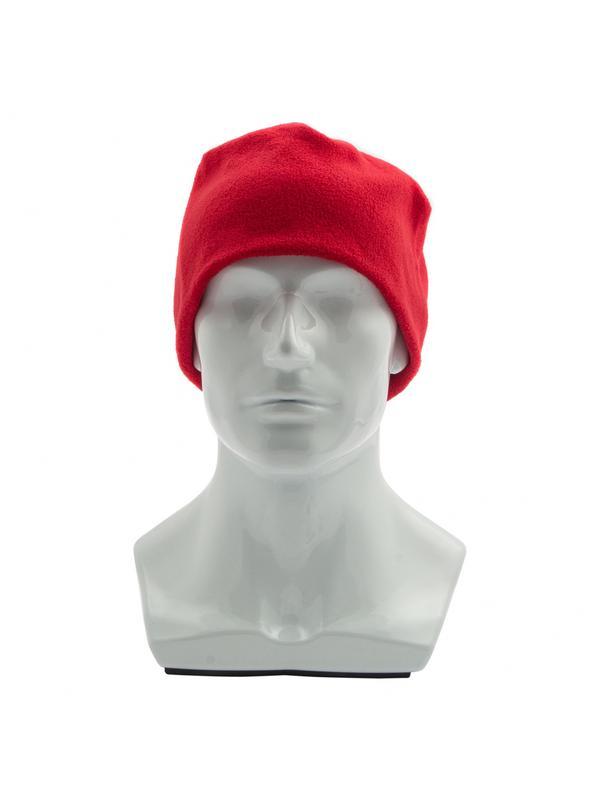 Шапка из флиса для взрослых, размер 58-59, красная Россия Сибртех