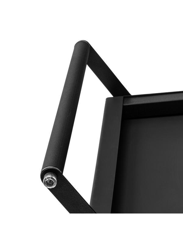 Мангал сварной на колесах, 662 х 390 х 152/805 мм, сталь 2 мм, кочерга в комплекте, Camping Palisad