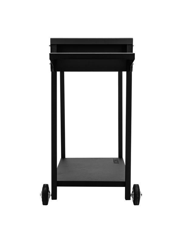 Мангал сварной на колесах, 662 х 390 х 152/805 мм, сталь 2 мм, кочерга в комплекте, Camping Palisad