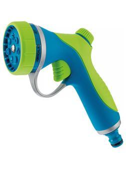 Пистолет-распылитель, металлический, 7 режимов полива, курок спереди Palisad Luxe