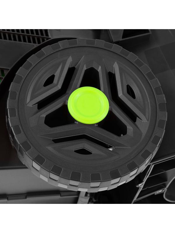 Газонокосилка электрическая L1500, 1500 Вт, ширина 33 см, 5 уровней, пластиковый травосборник 35 л Сибртех