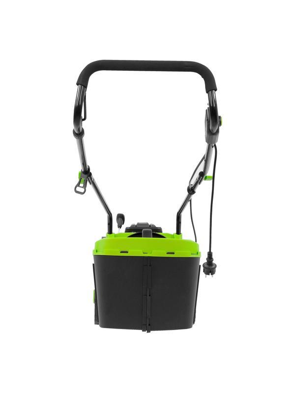 Газонокосилка электрическая L1500, 1500 Вт, ширина 33 см, 5 уровней, пластиковый травосборник 35 л Сибртех