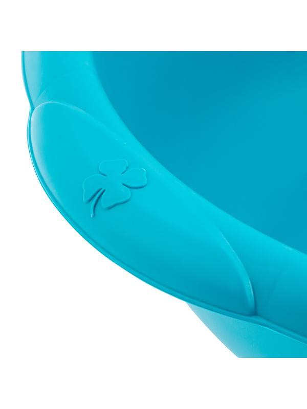 Таз пластмассовый круглый 18 л, бирюзовый, Home Palisad